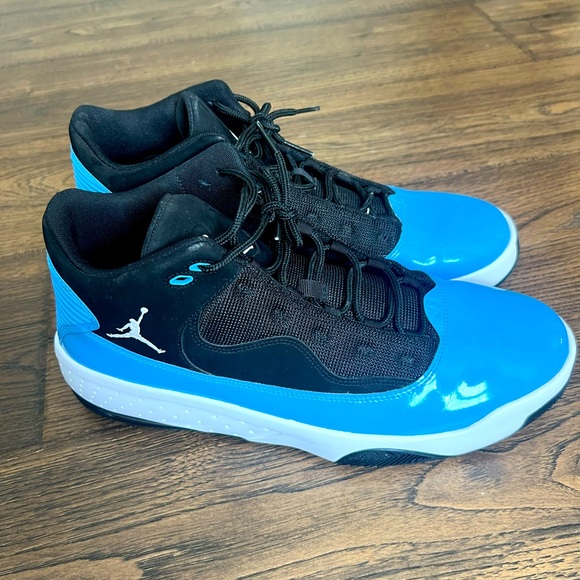 Other - AIR Jordan Aura 2 Black, Blue, and White Shoes